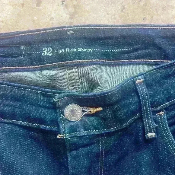 Levi’s 32 High Rise Skinny very good condition - Picture 12 of 14